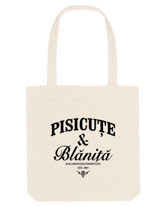 Pisicute & Blanita Tote Bag
