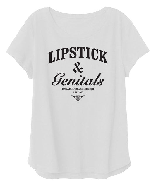 Lipstick & Genitals T-Shirt